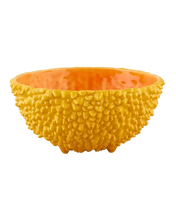 Load image into Gallery viewer, Bordallo Pinheiro Amazonia 6" Yellow Bowl, Set of 2