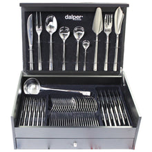 Load image into Gallery viewer, Dalper Oneda 130-Piece Silverware Flatware Cutlery Stainless Steel 12 Person Set