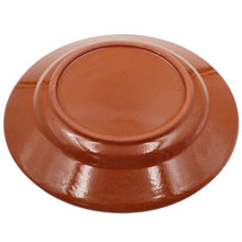 Load image into Gallery viewer, Hand-Painted Traditional Terracotta Dinner Plates with Unique Floral Designs, Set of 4