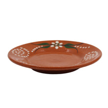Load image into Gallery viewer, João Vale Hand-Painted Traditional Terracotta Small Dessert Plate, Set of 4