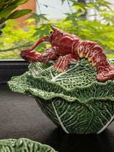 Load image into Gallery viewer, Bordallo Pinheiro Cabbage with Lobsters 2 L. Tureen