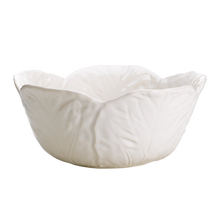 Load image into Gallery viewer, Bordallo Pinheiro Cabbage 5 Piece Salad Serving Set, Beige