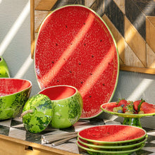 Load image into Gallery viewer, Bordallo Pinheiro Watermelon Dinner Plate, Set of 4
