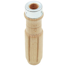 Load image into Gallery viewer, Set of 8 Wooden Foosball Handles for Portuguese Tables, Grooved