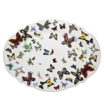 Load image into Gallery viewer, Vista Alegre Butterfly Parade Large Oval Platter