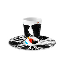 Load image into Gallery viewer, Vista Alegre Escape Goat Coffee Cup with Saucer VIII - Set of 2