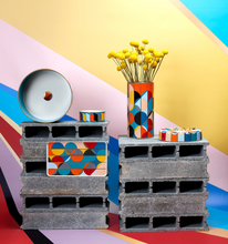 Load image into Gallery viewer, Vista Alegre Futurismo Salad Bowl