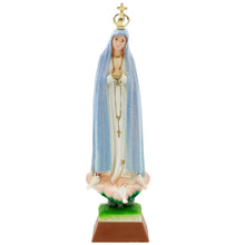Load image into Gallery viewer, 9" Our Lady Of Fatima Weather Changing Color Religious Statue #1013H