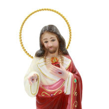 Load image into Gallery viewer, 9" Sacred Heart of Jesus Religious Statue Made in Portugal