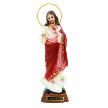 Load image into Gallery viewer, 9" Sacred Heart of Jesus Religious Statue Made in Portugal