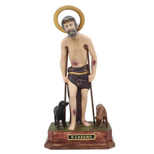 Load image into Gallery viewer, 11" Inch Saint Lazarus Religious Statue Made in Portugal