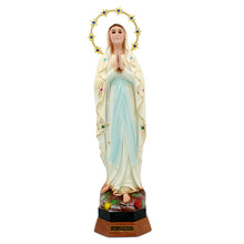 Load image into Gallery viewer, 15" Hand-painted Our Lady of Lourdes Religious Figurine Statue