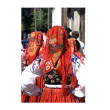 Load image into Gallery viewer, Portuguese Folklore Regional Half Head Viana Scarf Shawl