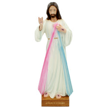 Load image into Gallery viewer, 14" Hand-painted Divine Mercy Religious Statue Made in Portugal