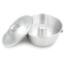 Load image into Gallery viewer, Nicul Flan Pudding Mold With Lid Banho Maria Made In Portugal