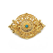 Load image into Gallery viewer, Traditional Portuguese Filigree Costume Pin