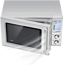 Load image into Gallery viewer, Breville BMO850BSS1BUC1 the Smooth Wave Countertop Microwave Oven, Brushed Stainless Steel