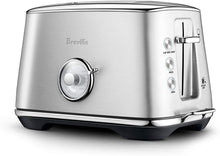 Load image into Gallery viewer, Breville BTA735BSS Toast Select Luxe 2-slice Toaster, Brushed Stainless Steel
