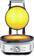 Load image into Gallery viewer, Breville BWM520XL No-Mess Waffle Maker, Brushed Stainless Steel