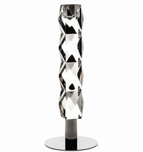 Load image into Gallery viewer, Vista Alegre Crystal Diamanti Candlestick with Metal Foot