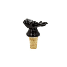 Load image into Gallery viewer, Portuguese Pottery Hand-painted Swallow Bottle Stopper