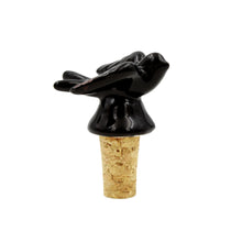 Load image into Gallery viewer, Portuguese Pottery Hand-painted Swallow Bottle Stopper