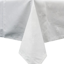 Load image into Gallery viewer, 100% Cotton Traditional White Flor de Liz Made in Portugal Tablecloth
