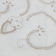Load image into Gallery viewer, 100% Cotton Beige Hand-Embroidered Viana's Made in Portugal Tablecloth