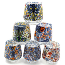 Load image into Gallery viewer, Portugal Tile Azulejo Themed Shot Glasses - Set of 6