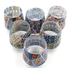 Load image into Gallery viewer, Portugal Tile Azulejo Themed Shot Glasses - Set of 6