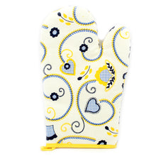 Load image into Gallery viewer, 100% Cotton Oven Mitt and Pot Holder Set Made in Portugal - Various Colors