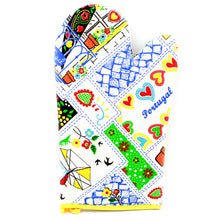Load image into Gallery viewer, 100% Cotton Oven Mitt Set Made in Portugal