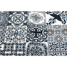 Load image into Gallery viewer, Blue Tile Azulejo Cotton Placemats - Set of 4