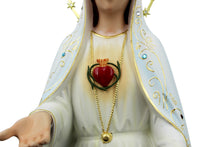 Load image into Gallery viewer, 32" Hand-Painted Immaculate Sacred Heart of Mary Religious Statue