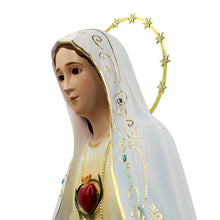 Load image into Gallery viewer, 32" Hand-Painted Immaculate Sacred Heart of Mary Religious Statue
