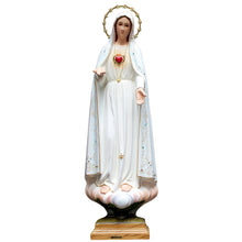 Load image into Gallery viewer, 32" Hand-Painted Immaculate Sacred Heart of Mary Religious Statue