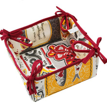 Load image into Gallery viewer, 100% Cotton El Dourado Bread Basket