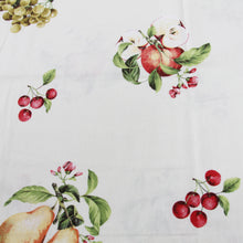Load image into Gallery viewer, 60% Cotton 40% Polyester Casas do Senhor Uvas Cream Made in Portugal Tablecloth
