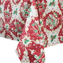 Load image into Gallery viewer, 100% Cotton Limol Christmas Made in Portugal Tablecloth