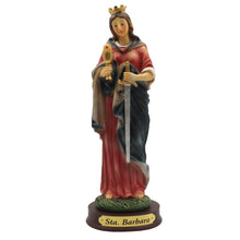 Load image into Gallery viewer, 8.5" Saint Barbara Religious Statue Made in Portugal