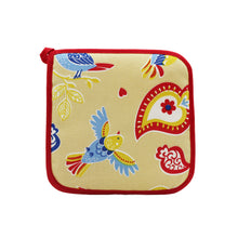 Load image into Gallery viewer, 100% Cotton Amor Perfeito Oven Mitt and Pot Holder