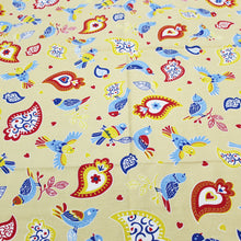 Load image into Gallery viewer, 100% Cotton Amor Perfeito Made in Portugal Tablecloth
