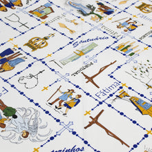 Load image into Gallery viewer, 100% Cotton Our Lady of Fatima Religious Made in Portugal Tablecloth