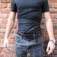 Load image into Gallery viewer, Portuguese Folklore Traditional Small Black Bullfighter Sash with Fringe