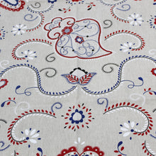 Load image into Gallery viewer, 100% Cotton Viana Heart Regional Made in Portugal Tablecloth