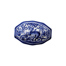 Load image into Gallery viewer, Coimbra Ceramics Hand-painted Decorative Box with Lid XVII Cent Recreation #130-4