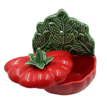 Load image into Gallery viewer, Faiobidos Hand-Painted Ceramic Tomato Salt Holder