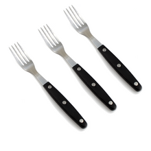 Load image into Gallery viewer, Grilo Kitchenware Stainless Steel Rodizio Steak Forks - Set of 3