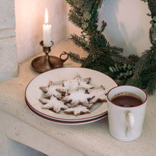 Load image into Gallery viewer, Costa Nova Beja 12 oz. White Red Mug Set