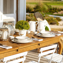 Load image into Gallery viewer, Costa Nova Beja 15" White Cream Large Round Platter